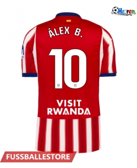 Günstige Atletico Madrid Alex Baena #10 Heimtrikot 2026-27 Kurzarm